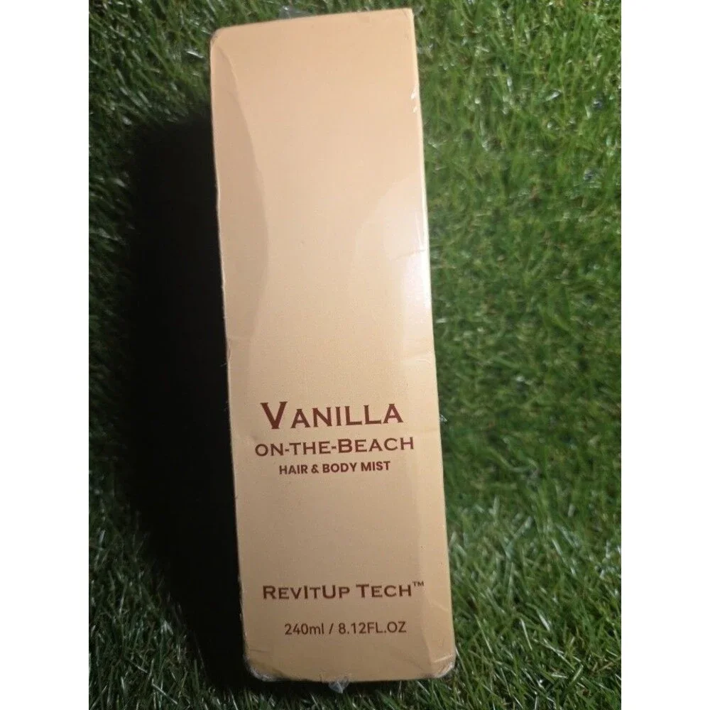 Vanilla On-The-Beach Hair & Body Mist by RevitUp Tech, 8.12 fl oz.